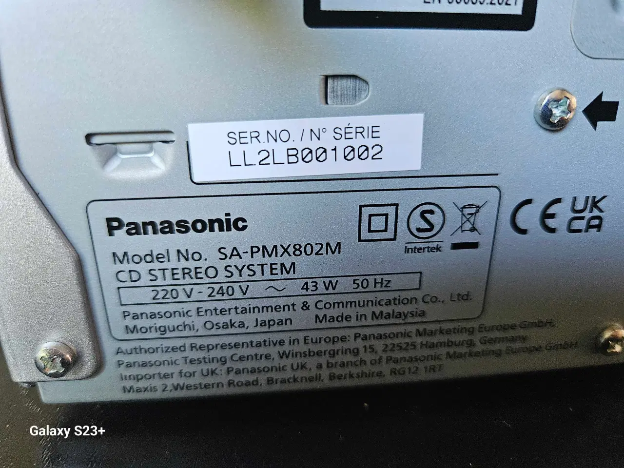 Billede 4 - Panasonic SA-PMX802