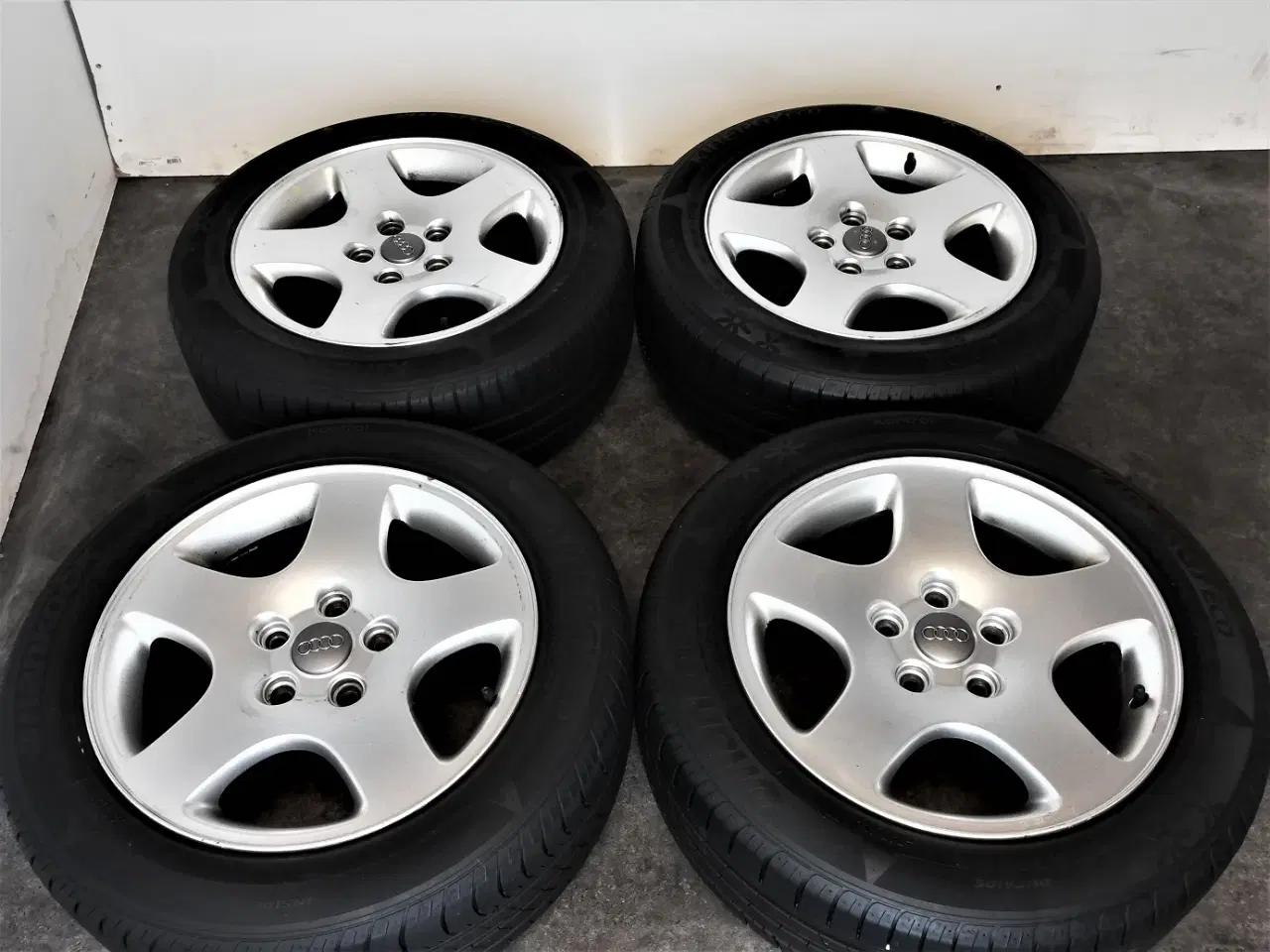 Billede 5 - 5x112 16" ET45 nav 57,1ø Audi sommersæt