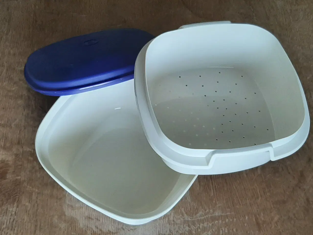 Billede 1 - Tupperware, damp- og grønsagsboks