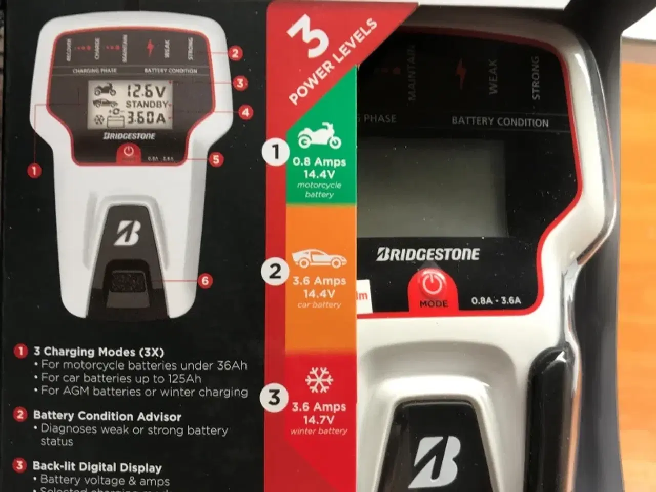 Billede 1 - Bridgestone Oximiser 3X Før Kr.899,-