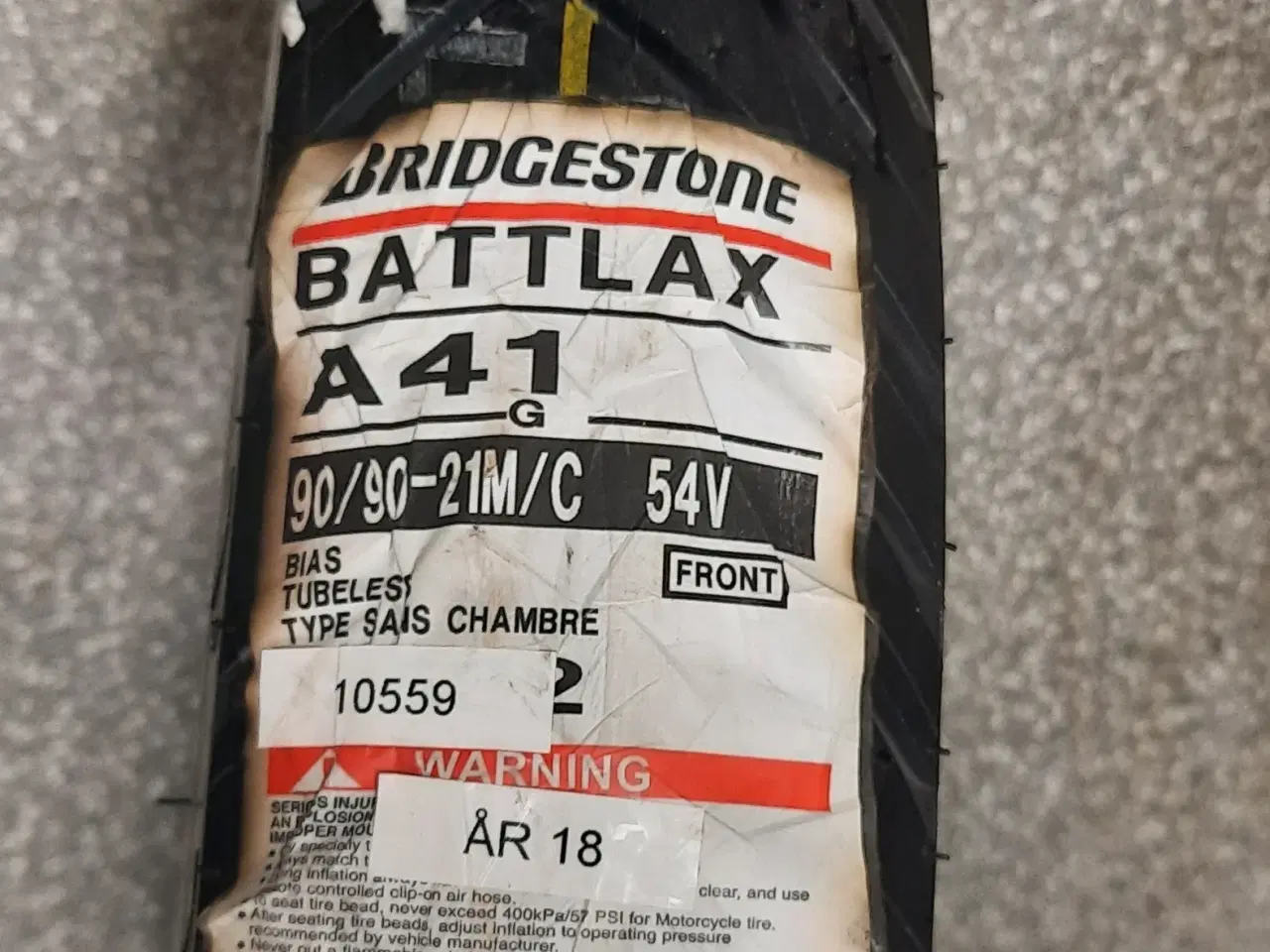 Billede 1 - 90/90-21 Bridgestone A41 F
