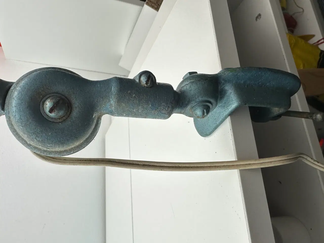 Billede 2 - Vintage arbejdslampe i industriel stil