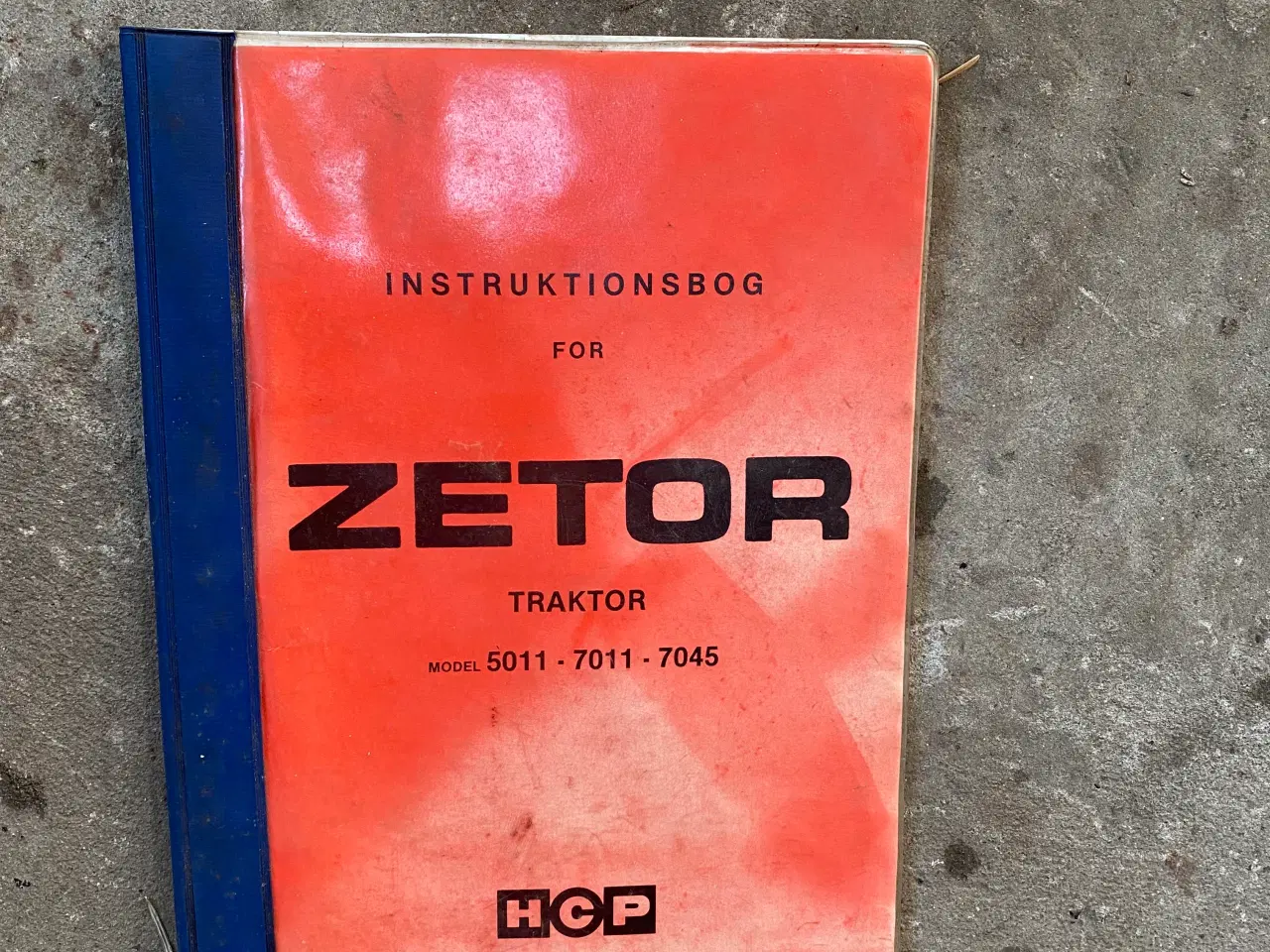 Billede 1 - Zetor instruktionsbog 🌞