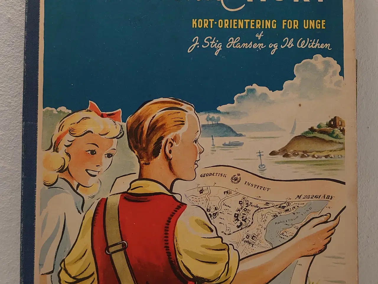 Billede 1 - J.Stig Hansen og Ib Withen:Det levende kort. 1949.