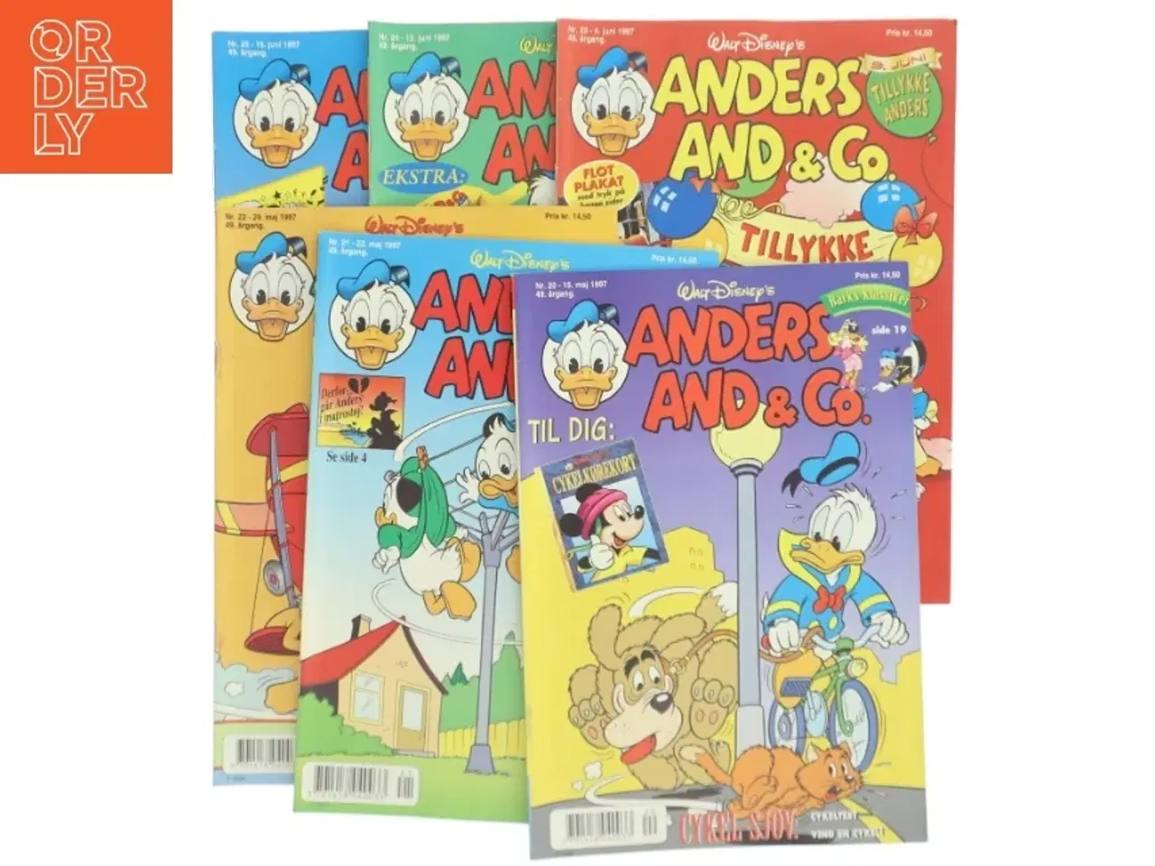 Billede 1 - Anders And & Co. tegneserier
