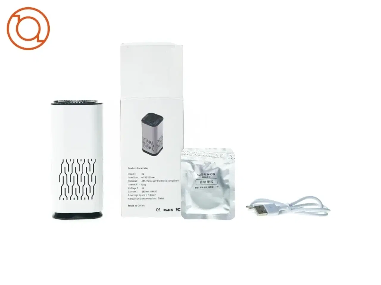 Billede 2 - Portable air purifier fra K 2 (str. 13 x 6 x 6 cm)