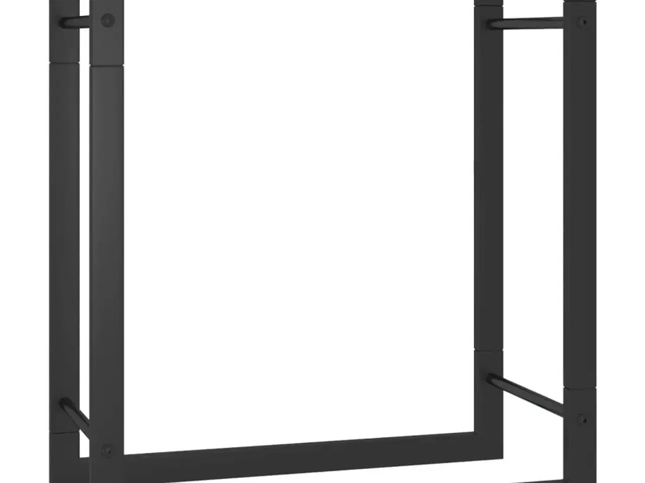 Billede 2 - Brændestativ 50x28x56 cm stål matsort