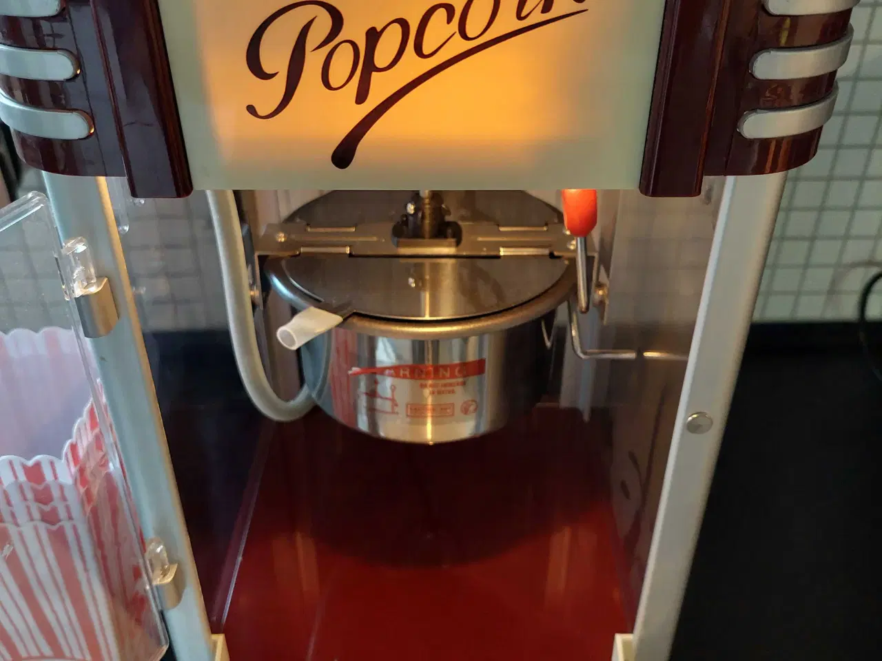 Billede 2 - Ny popcornmaskine i retro look 