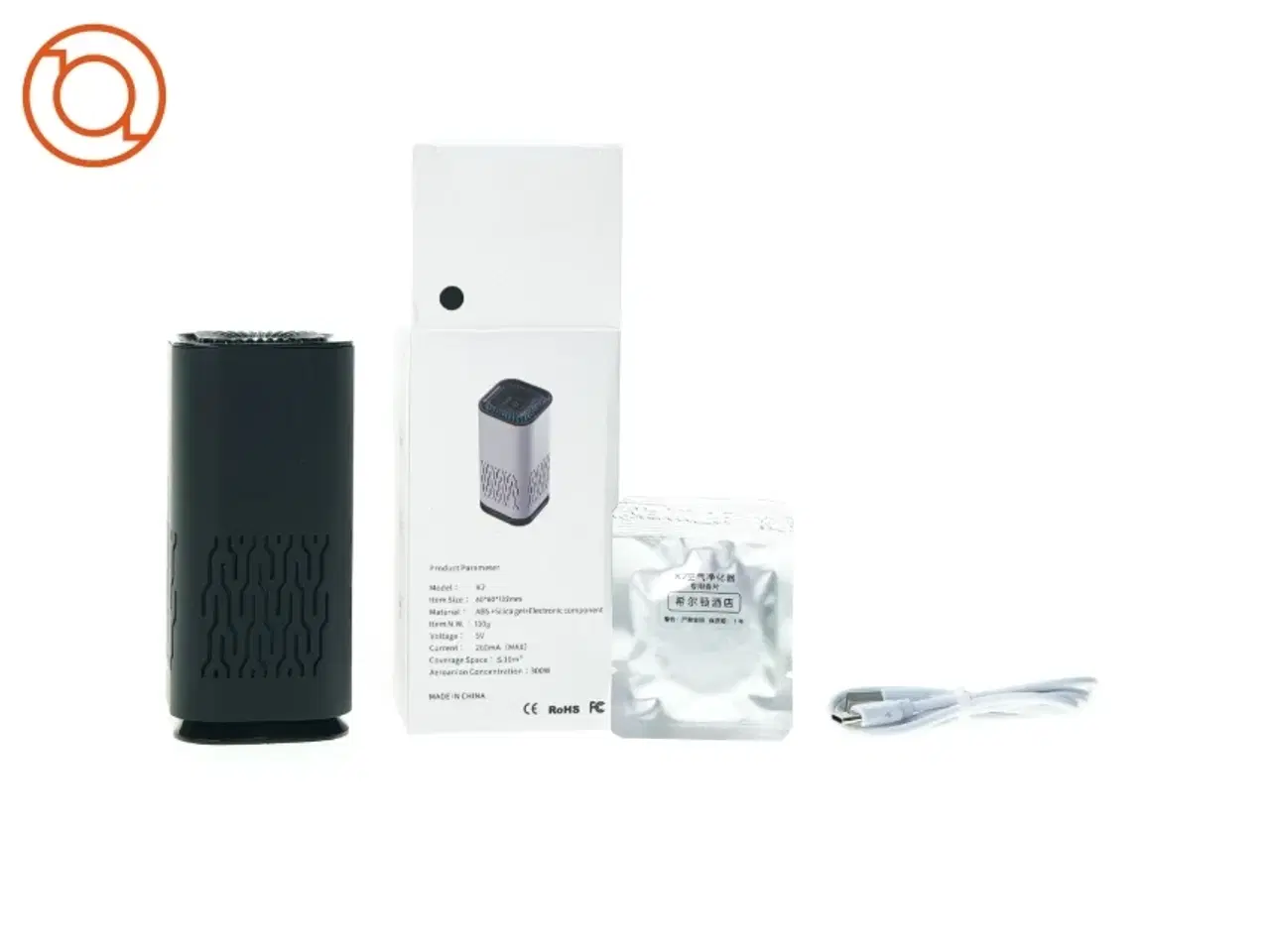 Billede 2 - Portable air purifier fra K 2 (str. 13 x 6 x 6 cm)