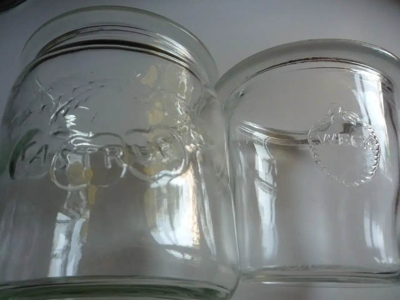 Billede 2 - Flot gammelt henkogningsglas, Kastrup glas