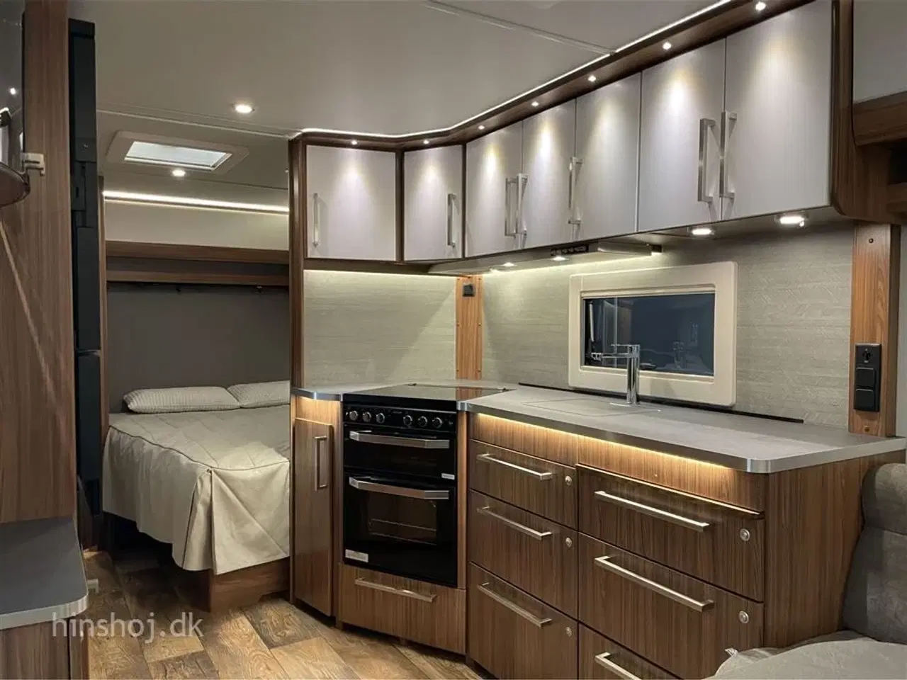 Billede 10 - 2024 - Polar Blueline 590 FWA   Dejlig vintervogn fra Polar med  fransk dobbeltseng fra Hinshøj Caravan A/S