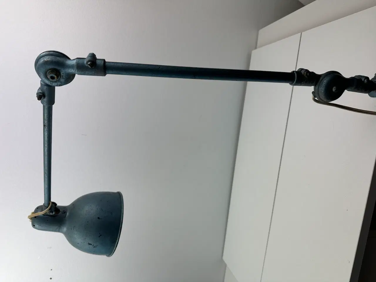 Billede 3 - Vintage arbejdslampe i industriel stil