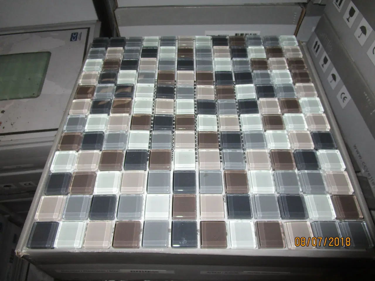 Billede 2 - GLAS MOSAIK MIX FV.
