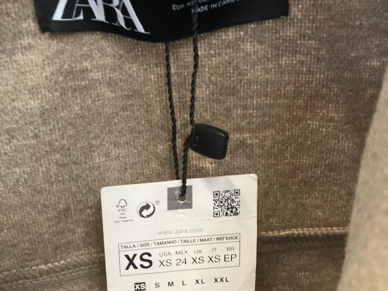 Billede 2 - Jakke, Zara, kort stumpet, St. XS