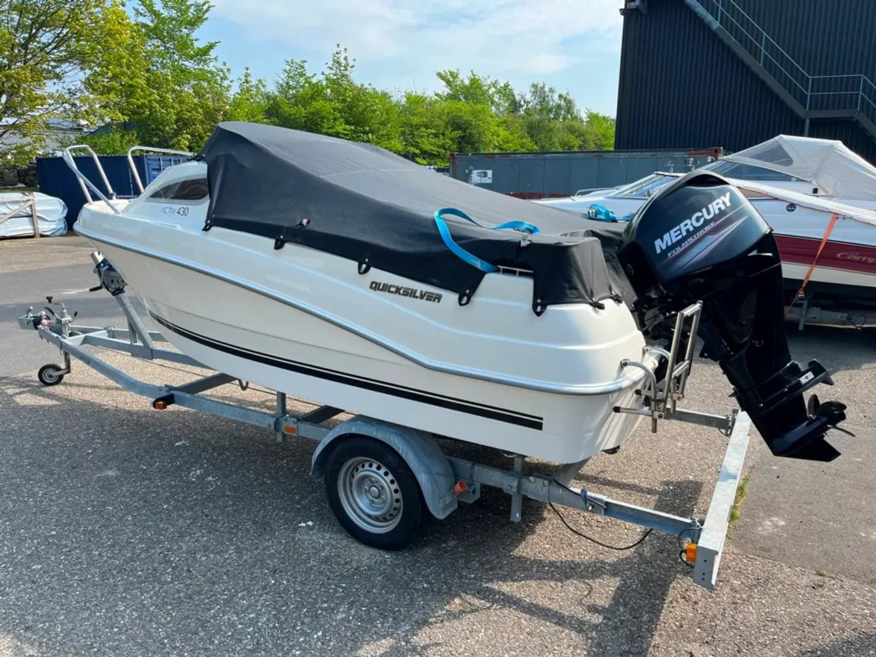 Billede 1 - Quicksilver 430 med 50hk Mercury