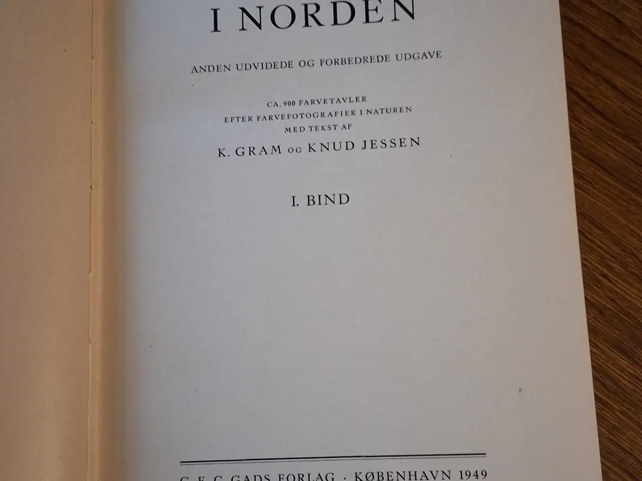 Billede 2 - VILDE PLANTER I NORDEN 1-4, K. GRAM og KNUD JESSEN