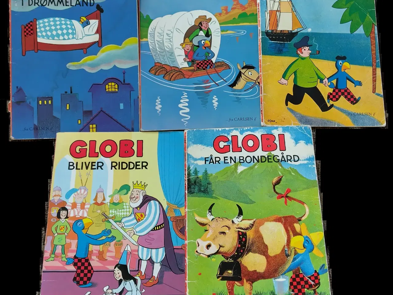 Billede 1 - 6 x Globi Bøger