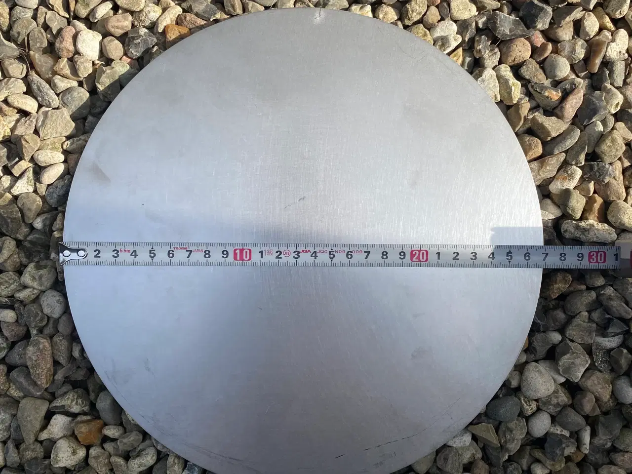 Billede 1 - Rustfri plade Ø270MM