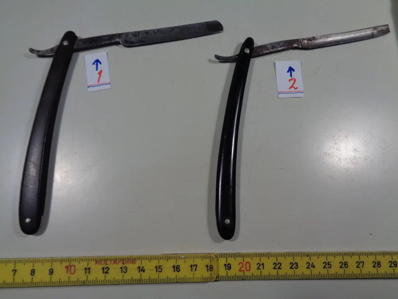 Billede 5 - Barberkniv,Ragekniv 2stk ældre. 