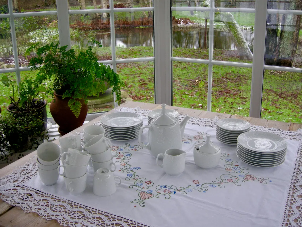 Billede 6 - 18 pers. Kaffestel, 1960`erne, Hutschenreuter