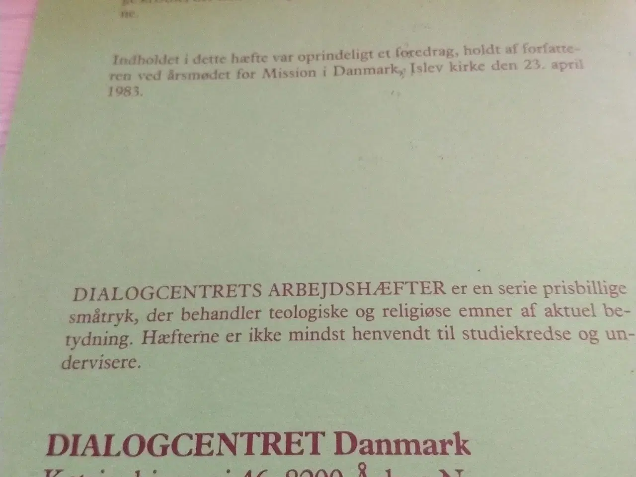 Billede 2 - Den tre-enige menighed
