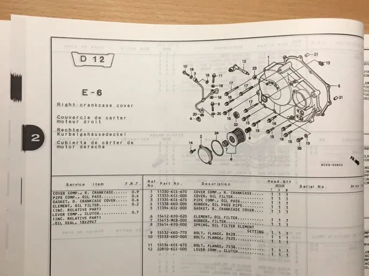 Billede 2 - Honda XR 250R