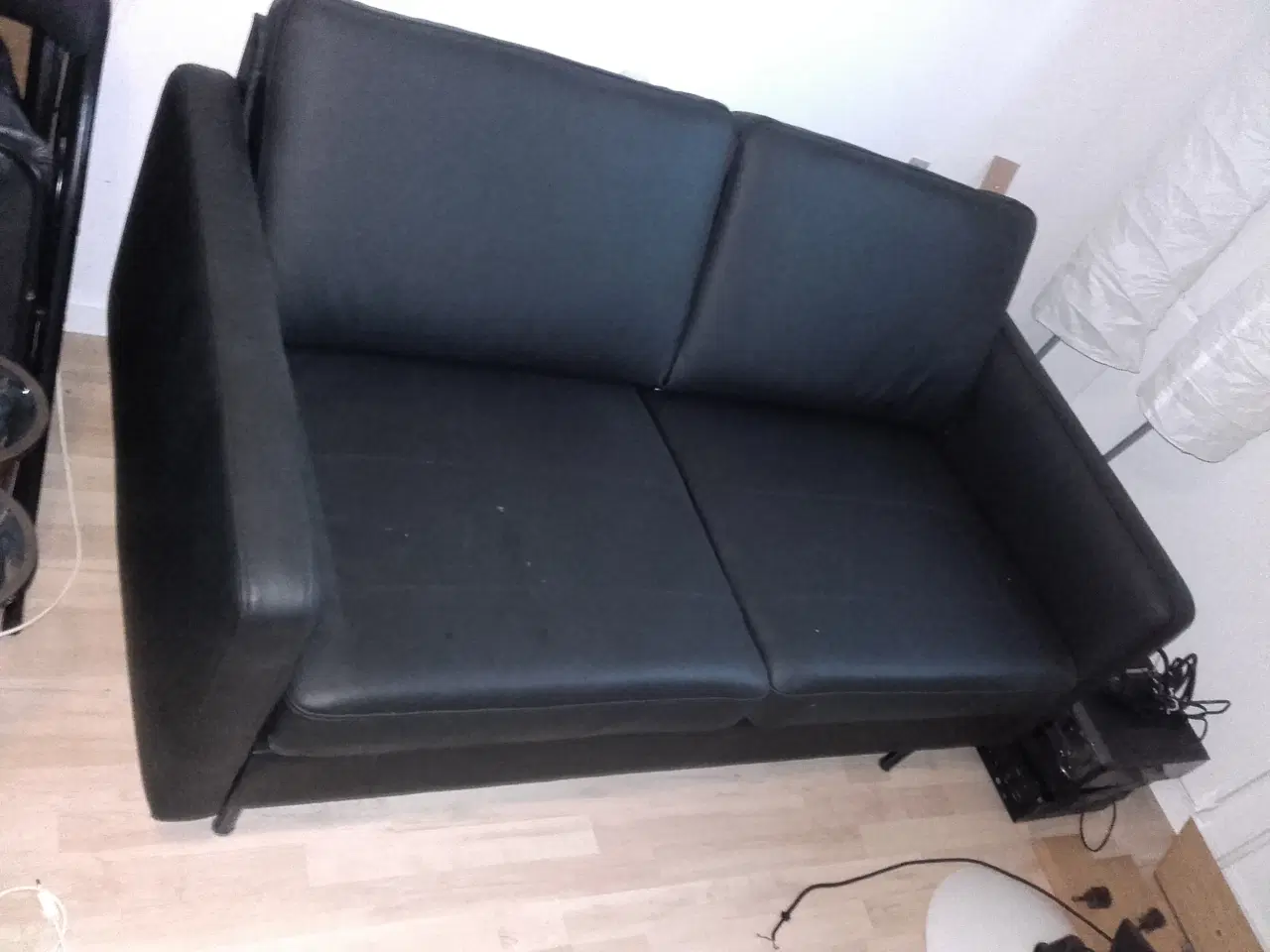 Billede 1 - lædersofa 2 pers