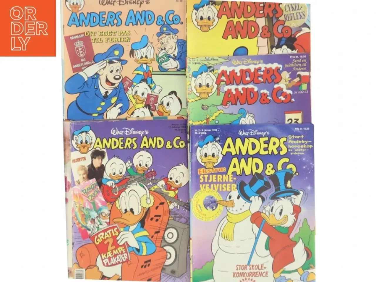 Billede 1 - Blandet samling af Anders And & Co. blade