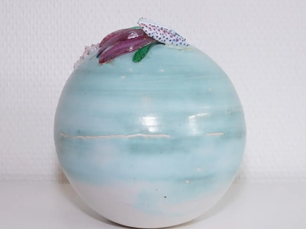 Billede 6 - Skulptur i keramik og glas af kunstner Lasse Frisk