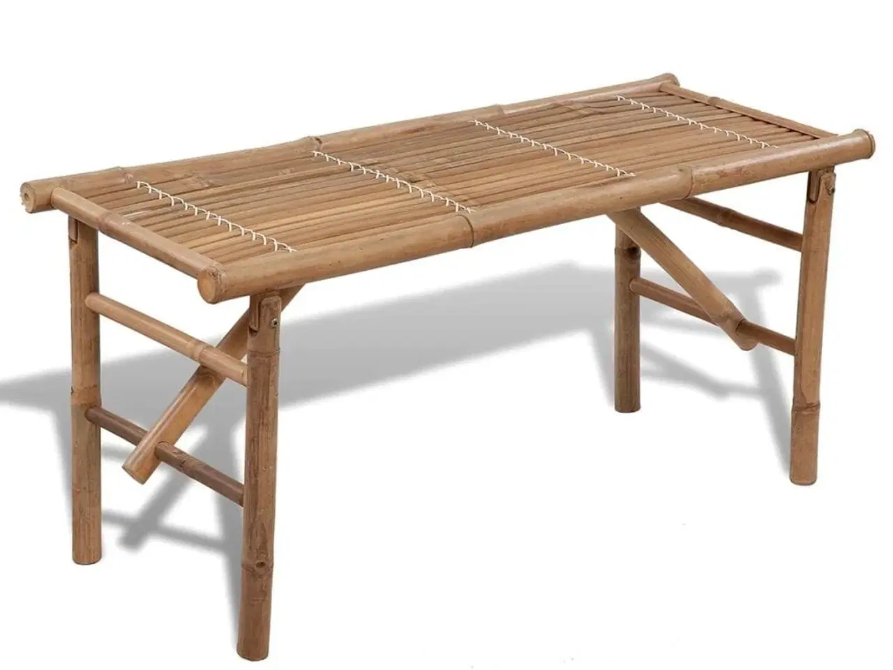 Billede 1 - Foldbar havebænk 118 cm bambus