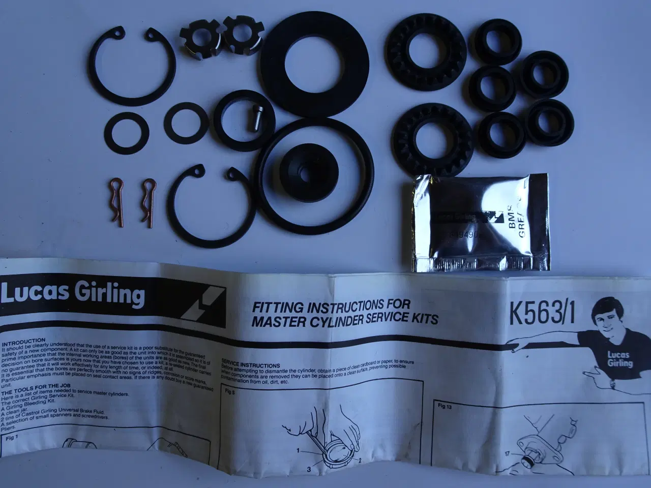Billede 1 - Ford Escort Mk 1-2 Repsæt til Hovedcylinder