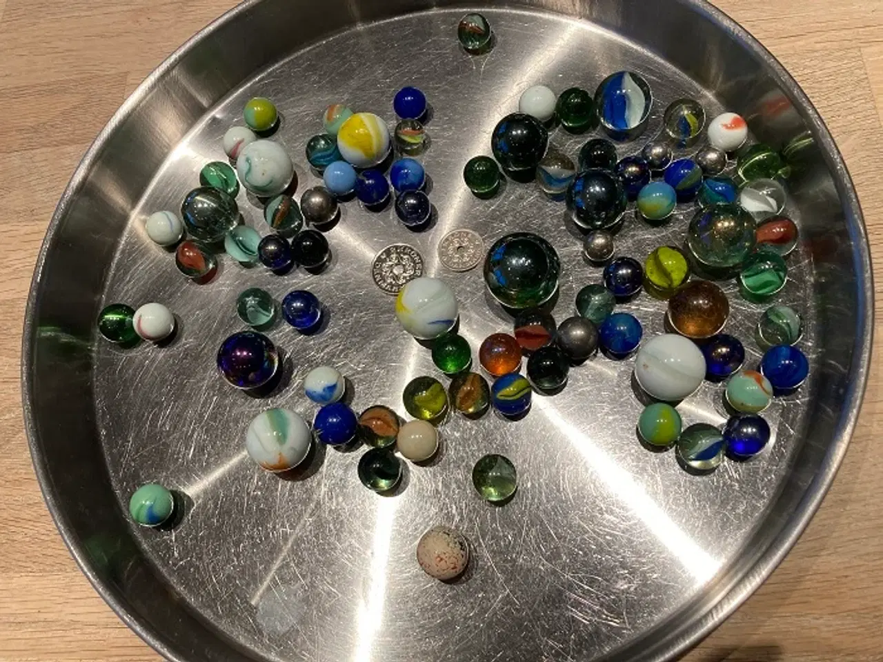 Billede 2 - Glas, marmor og stålkugler