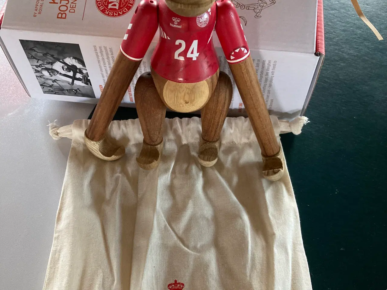 Billede 1 - Kay Bojesen – DBU 2024 Lille Abe – Kvinde 18,5 cm.