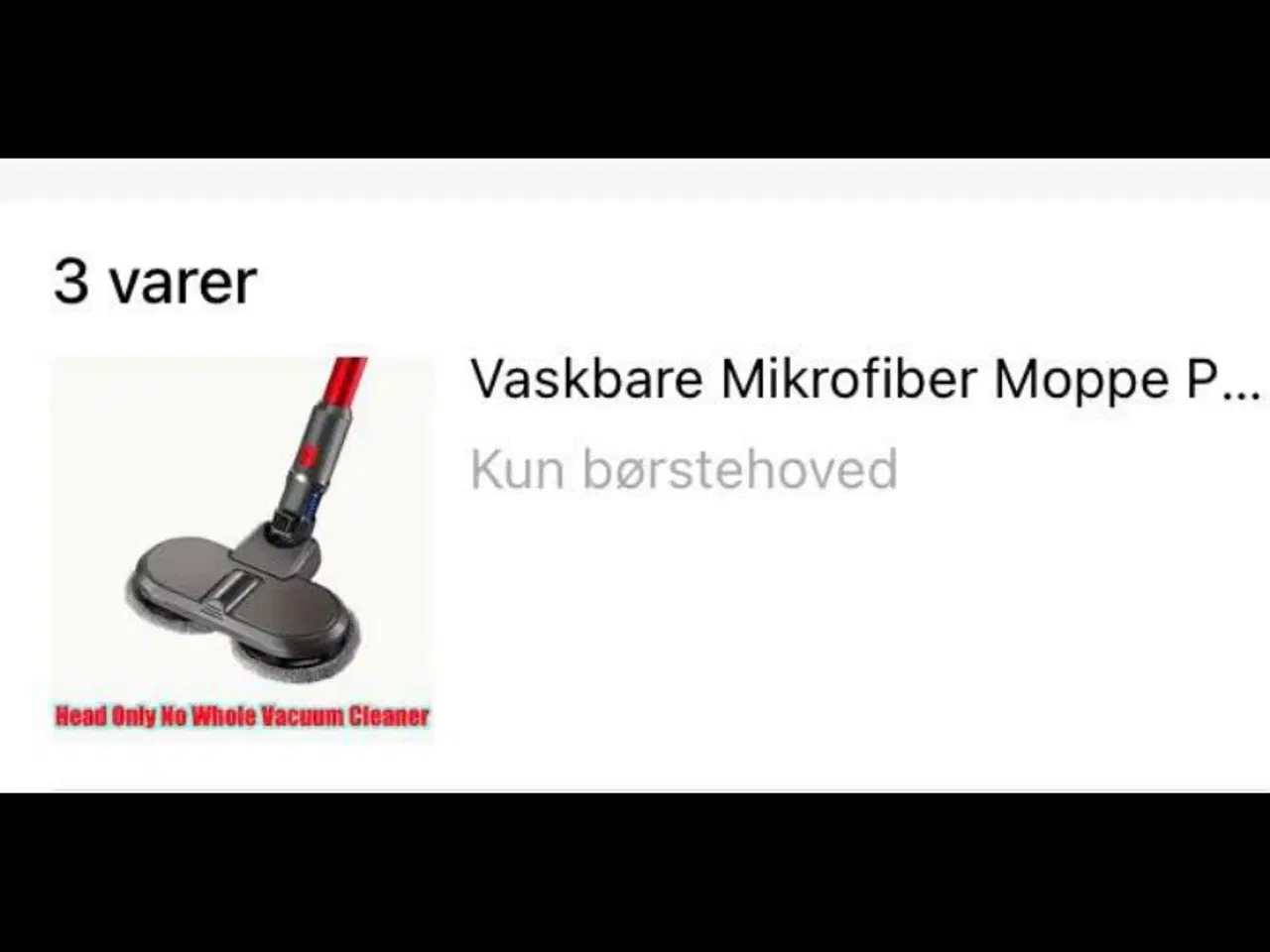 Billede 3 - Dyson moppe