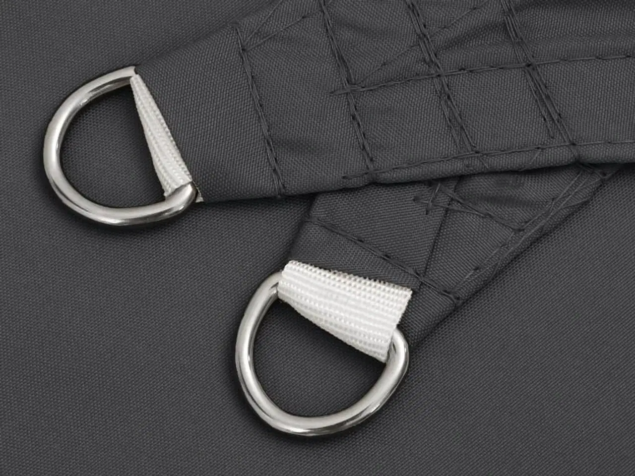 Billede 6 - 42302  Sunshade Sail Oxford Fabric Square 3,6x3,6 m Anthracite