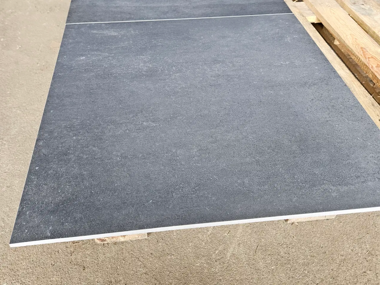Billede 3 - Gulv- og vægklinke Sort 60x60 cm 