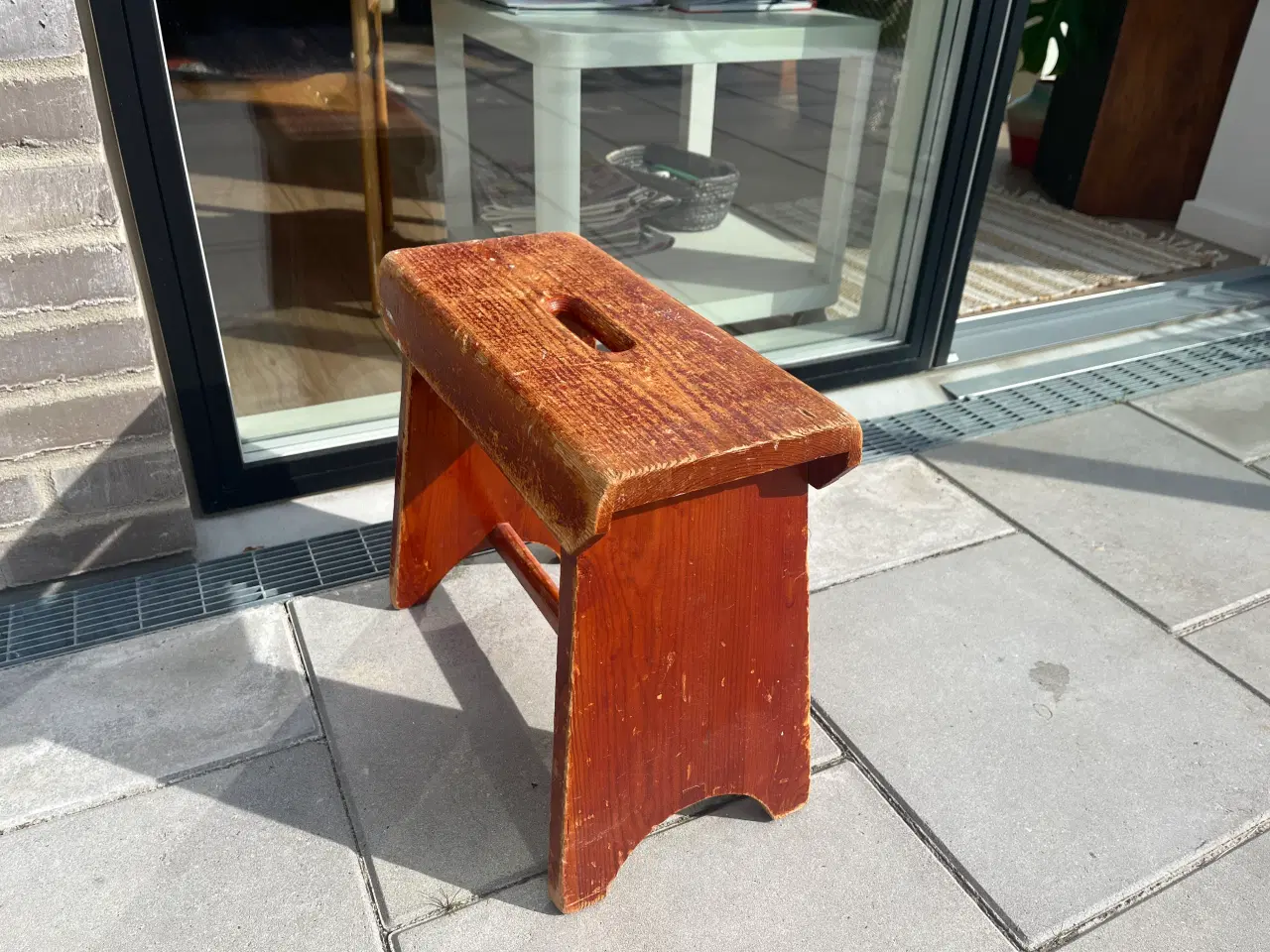 Billede 3 - Fin gammel taburet