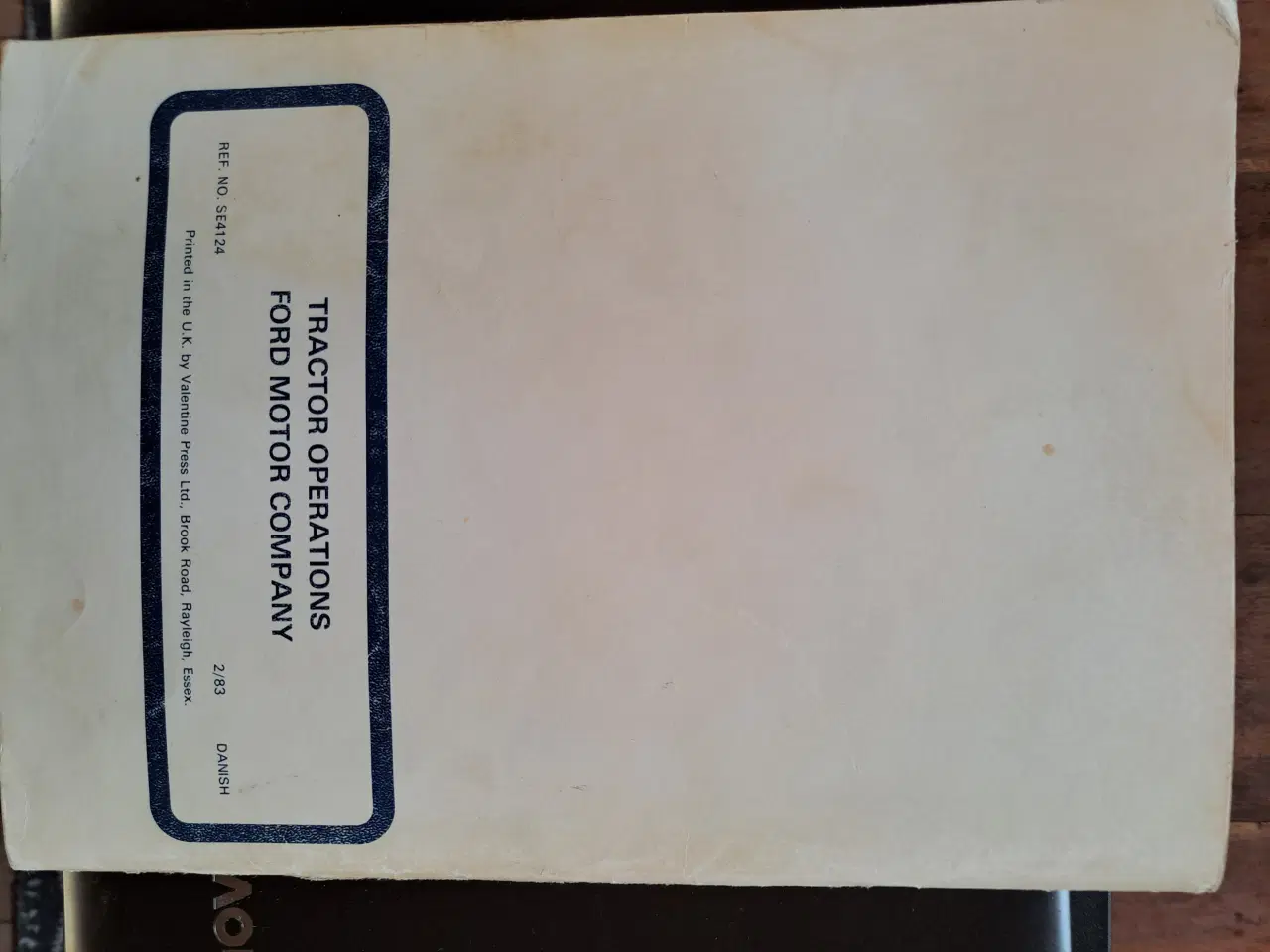 Billede 7 - Instruktionsbog