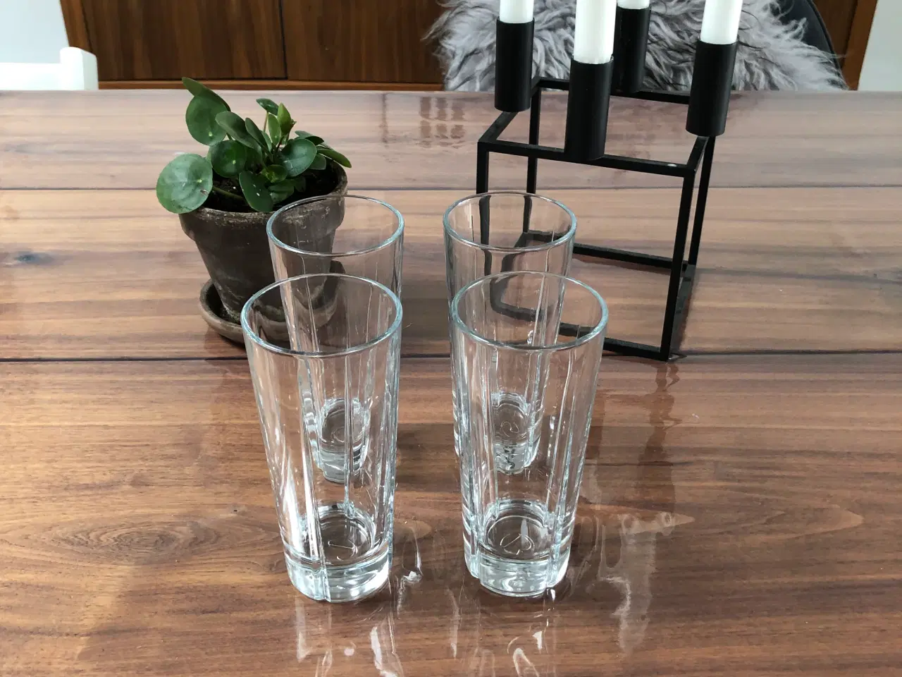 Billede 1 - 4 stk Rosendahl cafeglas 37 cl