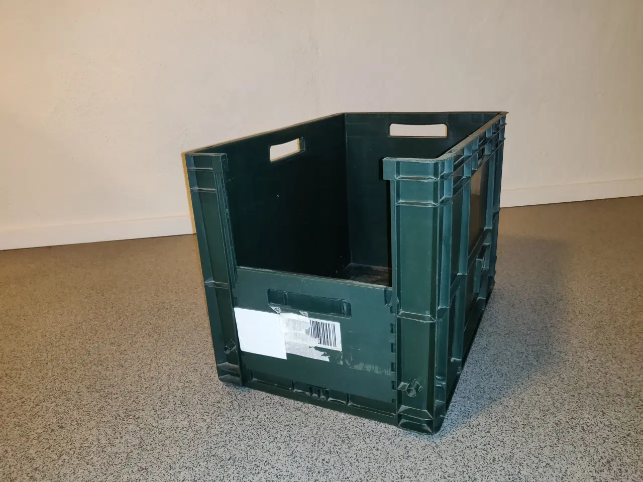 Billede 2 - Grøn plastikkasse 595x395x415mm
