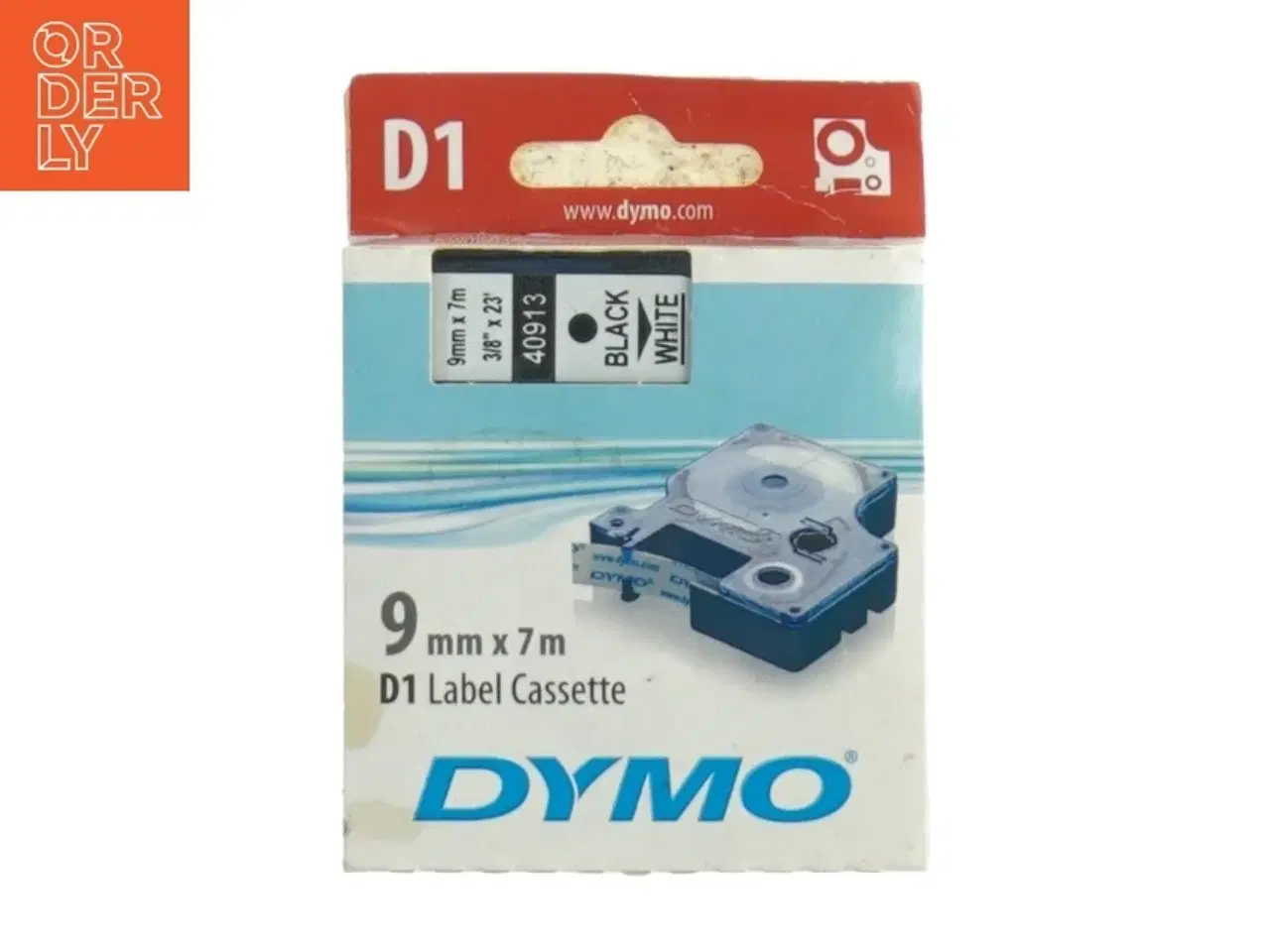 Billede 1 - DYMO D1 Label Cassette fra Dymo (str. 9 mm x 7 m)