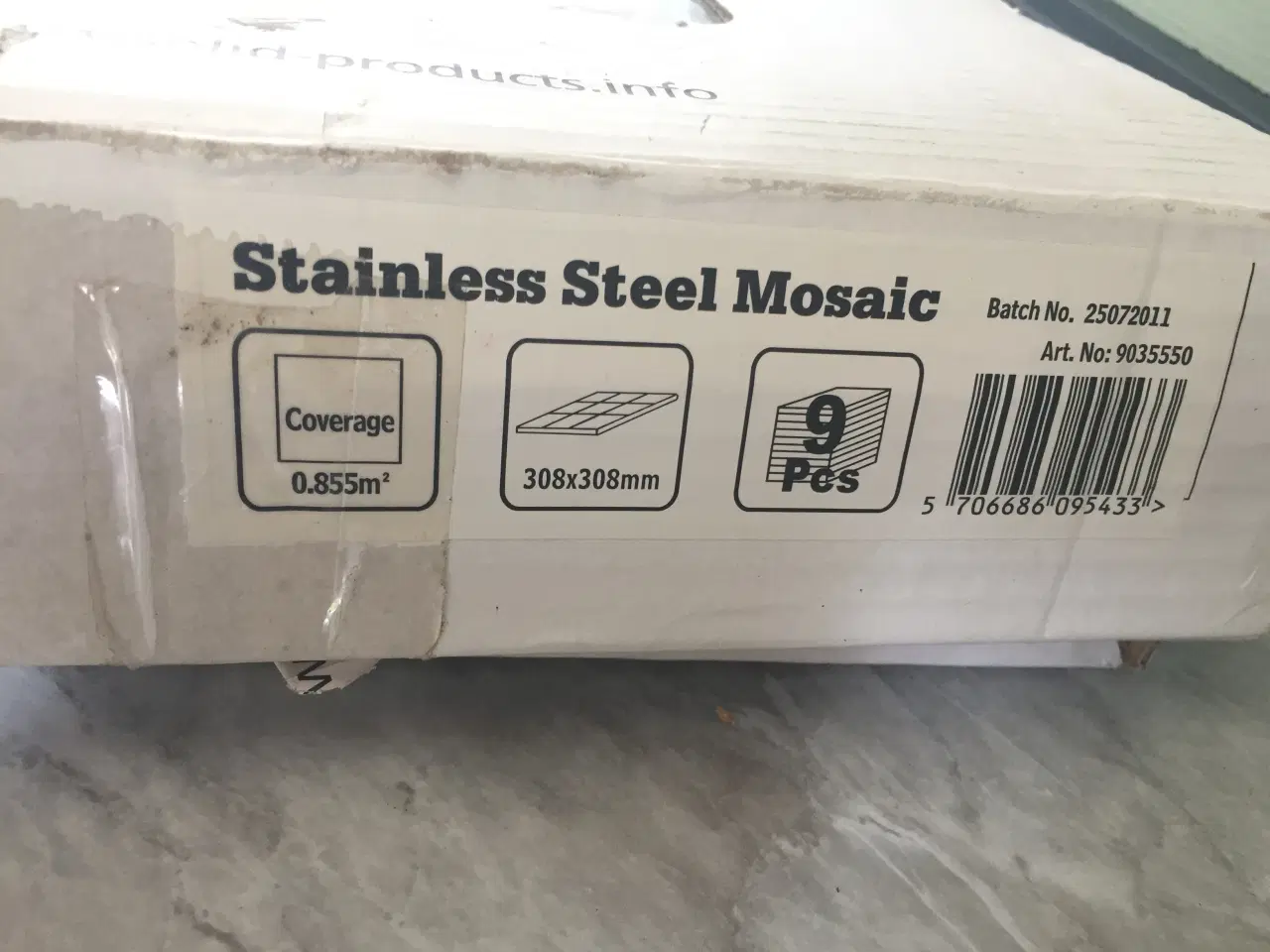 Billede 2 - Stainless Steel Mosaic