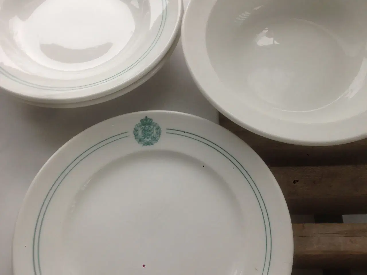 Billede 1 - Logo tallerkener fra Royal Copenhagen