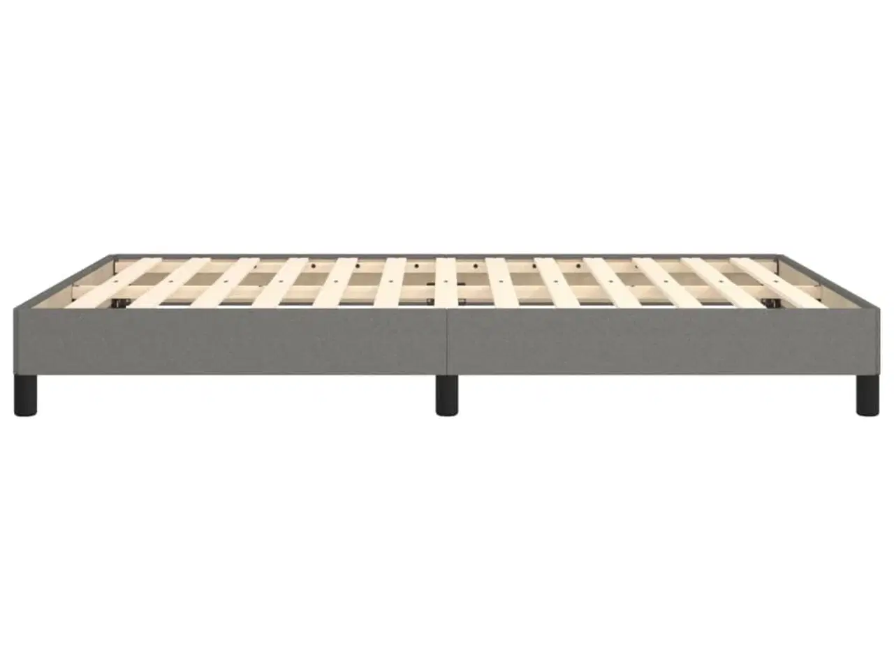 Billede 6 - Sengeramme uden madras 140x200 cm stof mørkegrå