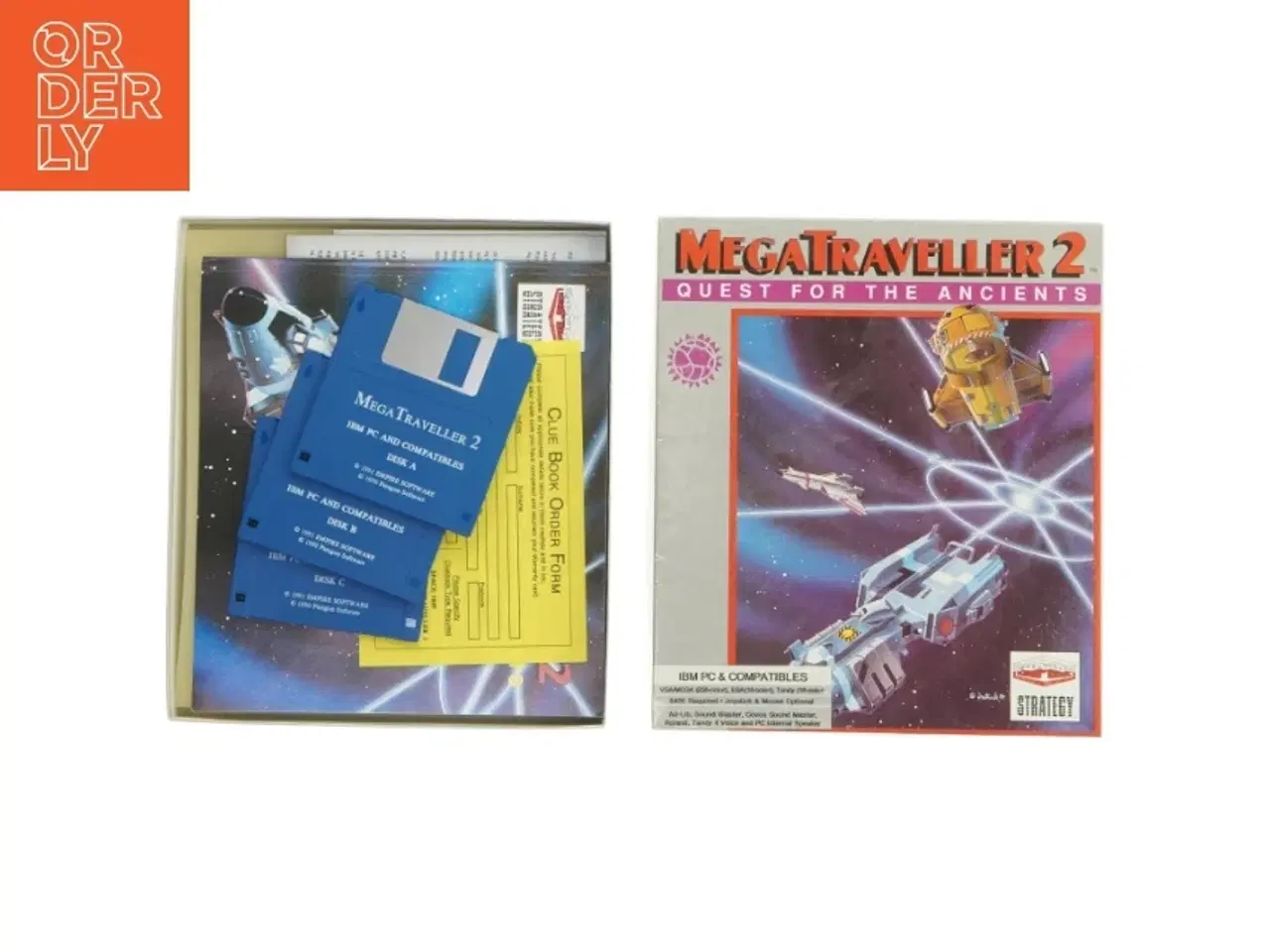 Billede 1 - MegaTraveller 2 Computerspil fra Megatraveller (str. 24x21 cm)