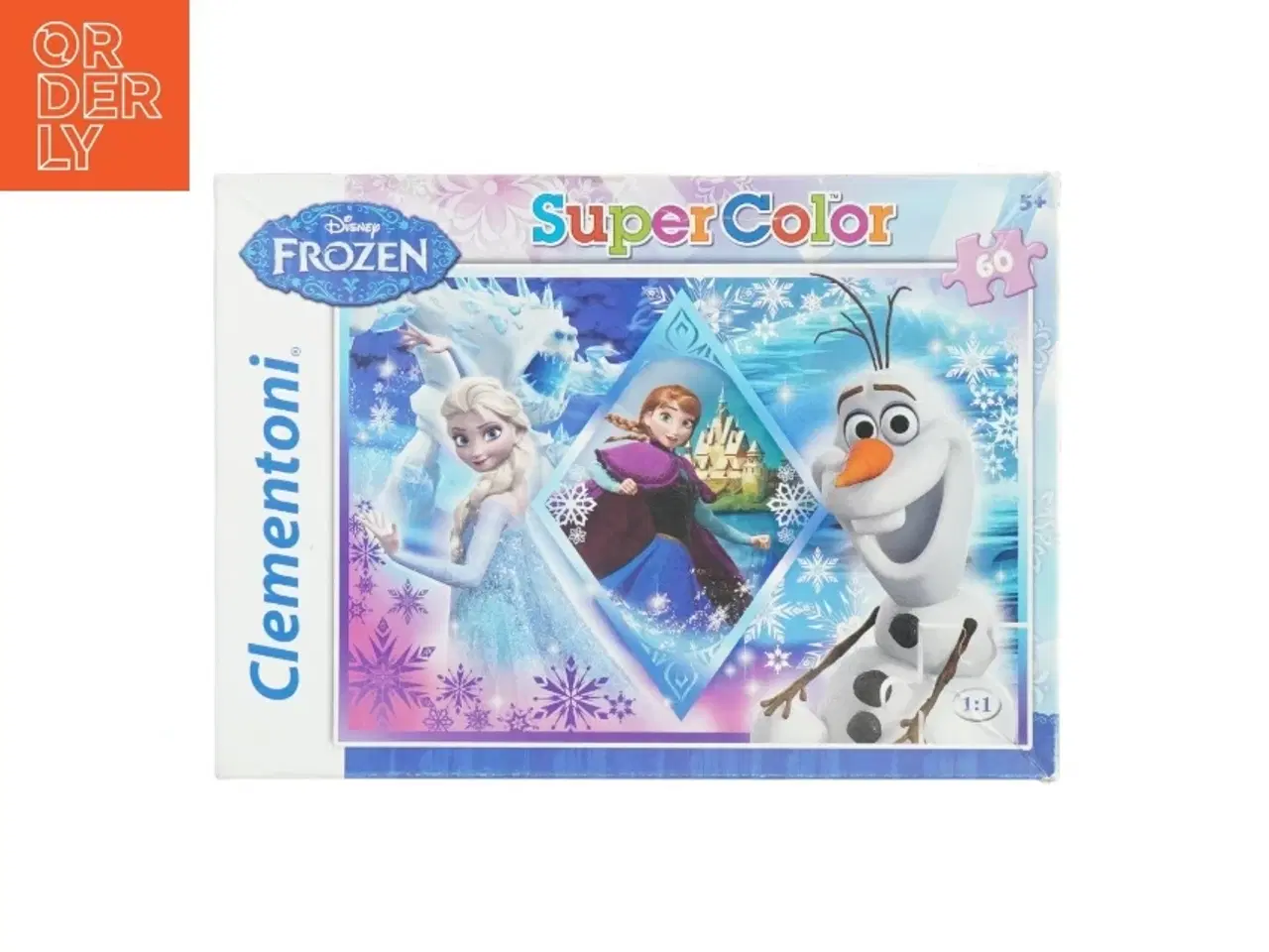 Billede 1 - Disney Frost puslespil 60 brikker fra Clementoni (str. 28 x 20 cm)