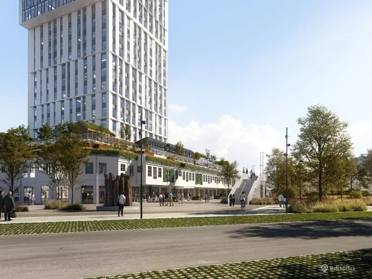 Billede 5 - Danmarks højeste kontorhus i Aarhus C
