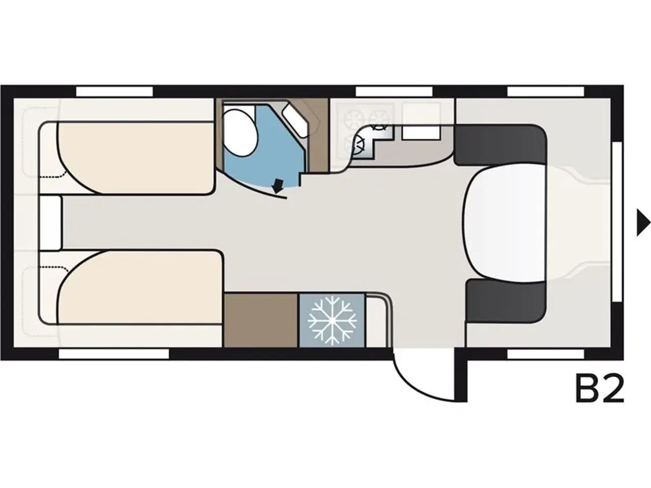 Billede 27 - 2025 - Kabe Royal 540 GLE KS   Kabe Royal 540 GLE KS 2025