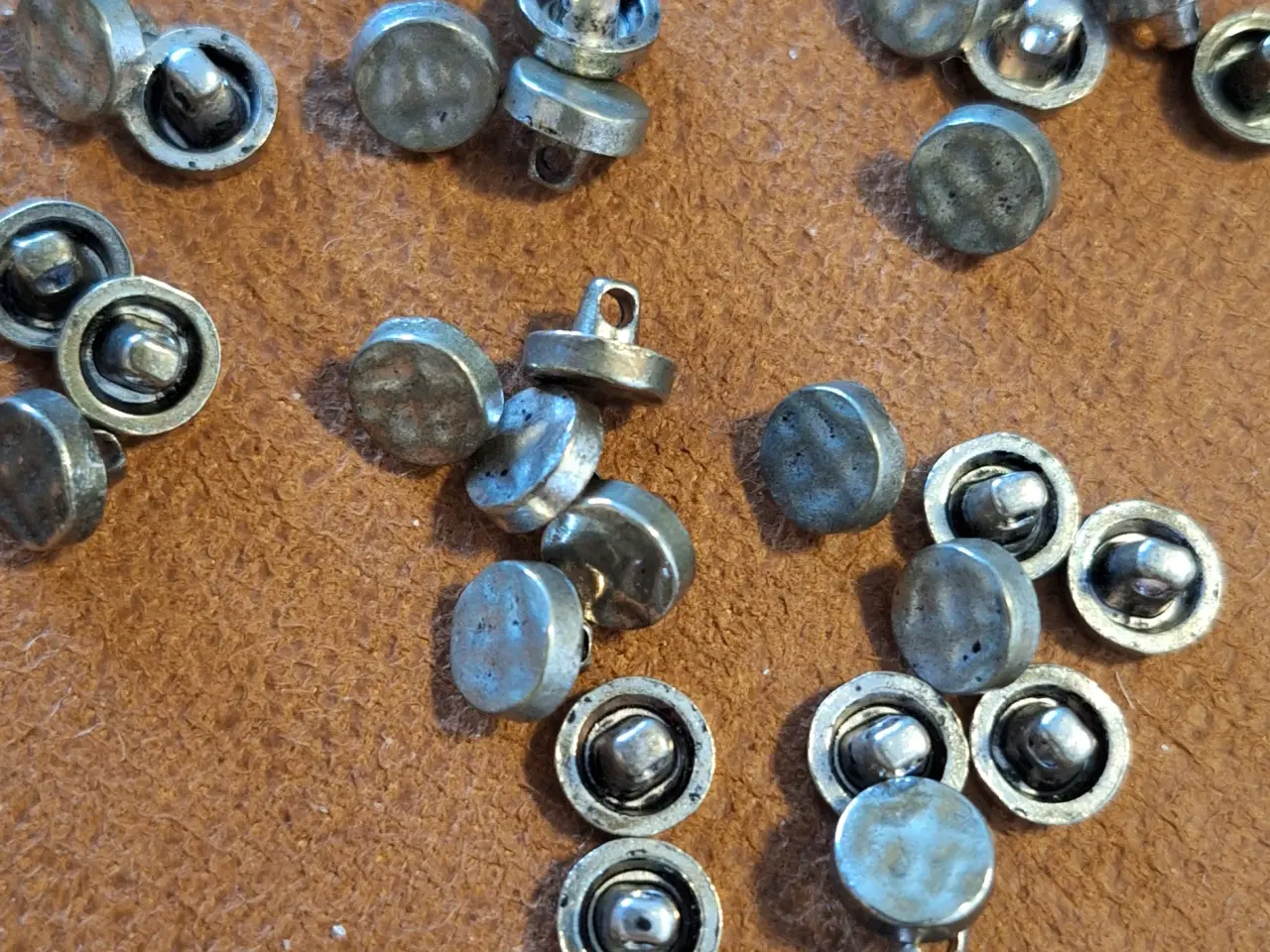 Billede 3 - Metal knapper 