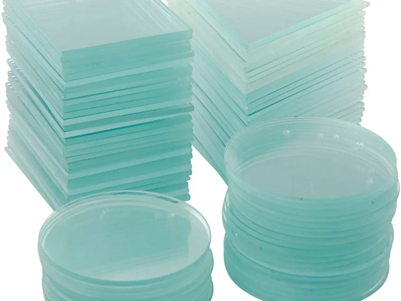 Billede 1 - Klare glasplader 3 mm - 30 stk. til kreative projekter